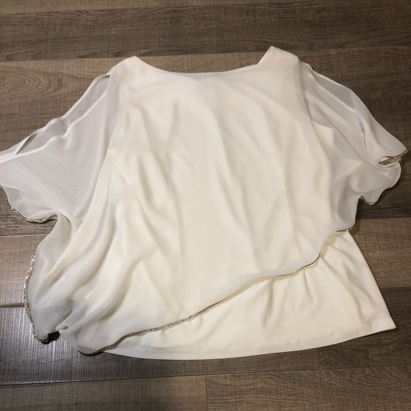 Beautiful going out top shirt with crystal plus size - Picture 11 of 11